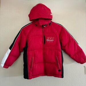 Champion 27 Kids Down Feather vintage-style Hooded Winter Puffer Jacket Sz XL-7